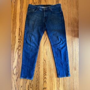 Men’s Massimo Dutti Size 36 Dark Blue Straight Jeans